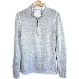Woolrich 1/4 Zip Marled Knit Sweater